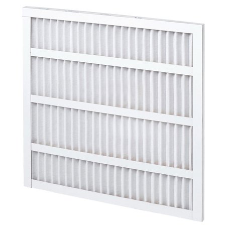 GLOBAL INDUSTRIAL Standard Capacity Air Filter, 20W x 25H x 1D, Pleated, MERV 8 B2308760